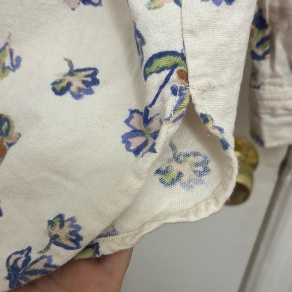Anthropologie Pilcro Floral Tunic Buttondown - Picture 12 of 16
